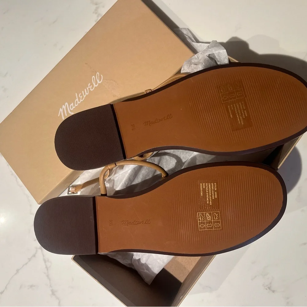 Madewell sandals Upper leather